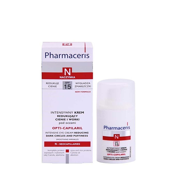 PH.ERIS OPTI-CAPILARIL SPF15 INTENSIVE EYE CREAM 15ML#10024