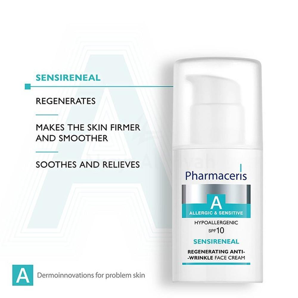PH.ERIS SENSIRENEAL SPF10 ANTI WRINKLE FACE CREAM 30ML#10025 4