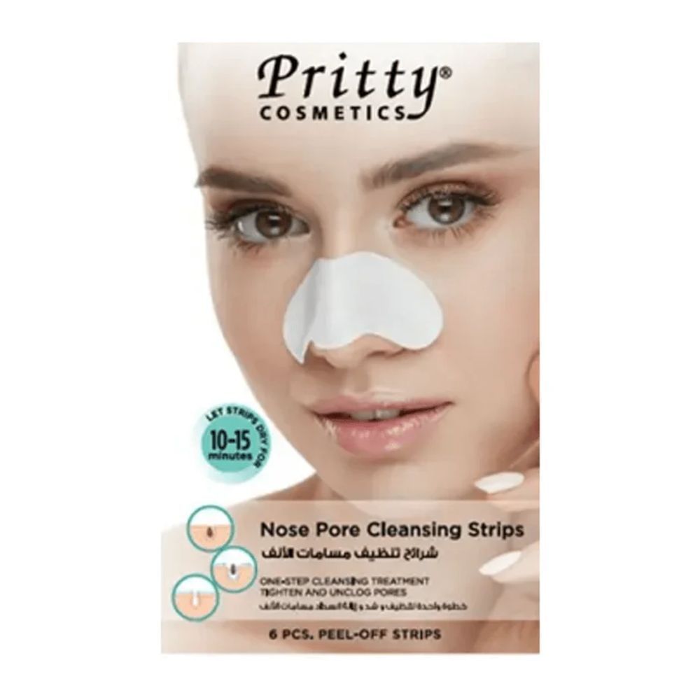 PRITTY NOSE PORE CLEANSING STRIPS 6'S #ADS260