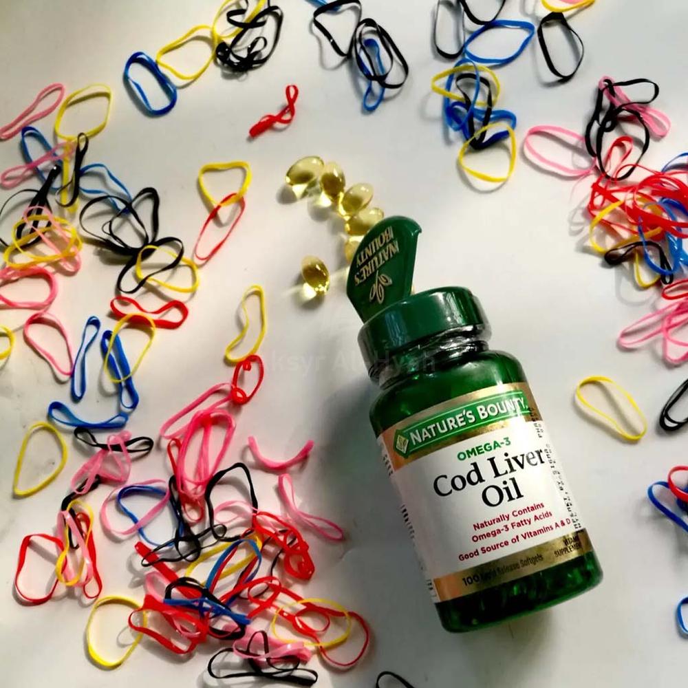 NAT.BOUNTY OMEGA-3 COD LIVER OIL 100'S SOFTGELS 3
