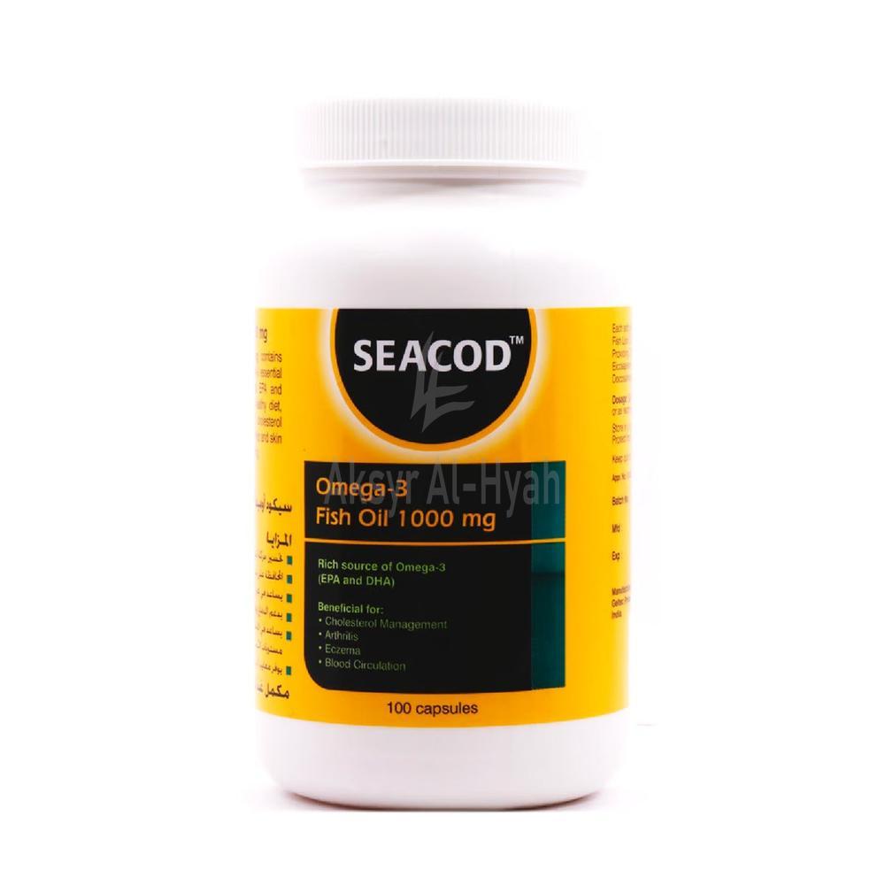 GL SEACOD OMEGA-3 FISH OIL 1000MG 100'S
