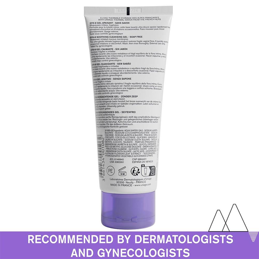 URIAGE GYN-8 SOOTHING CLEANSING GEL 100ML #44608 1