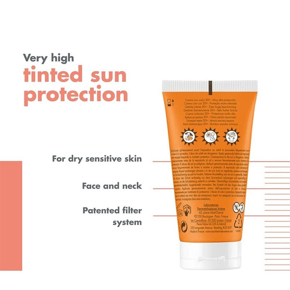 OFFER(1+1) AVENE SPF50+(A-OX) CREAM TINTED 50ML(567152) 2