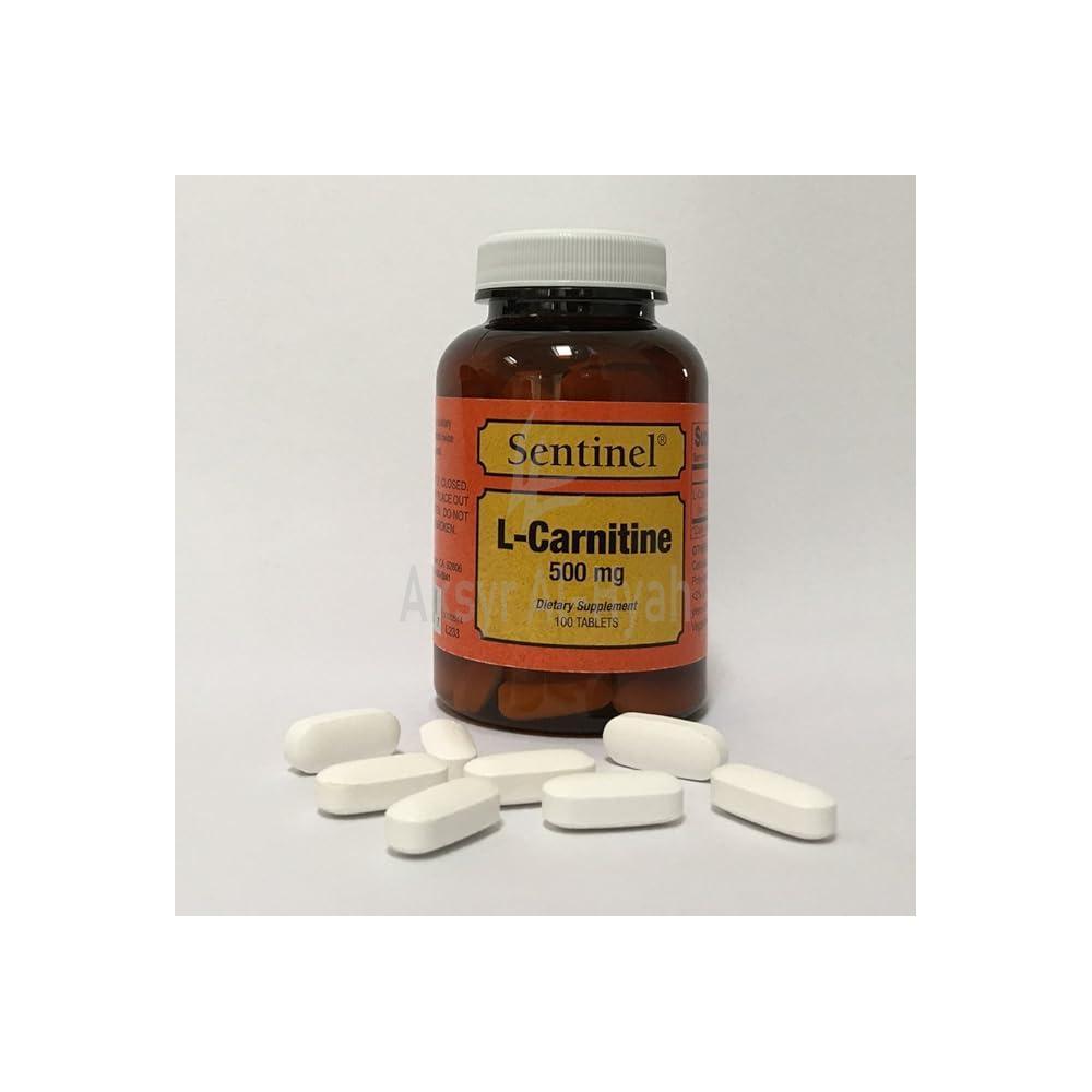 SENTINEL L-CARNITINE 500MG TAB 100'S