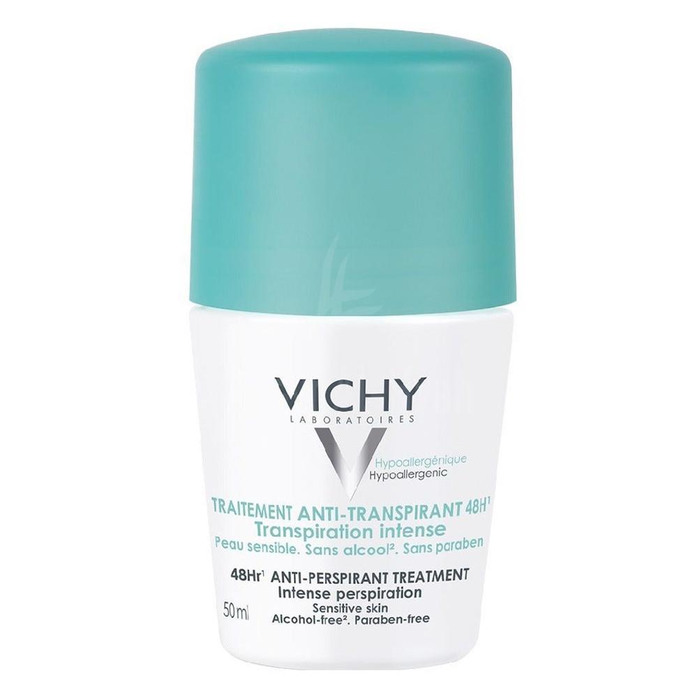 VICHY DEO.ROLL-ON ANTI-TRANS.SENS.48H 50ML(FM003429)GREEN TOP