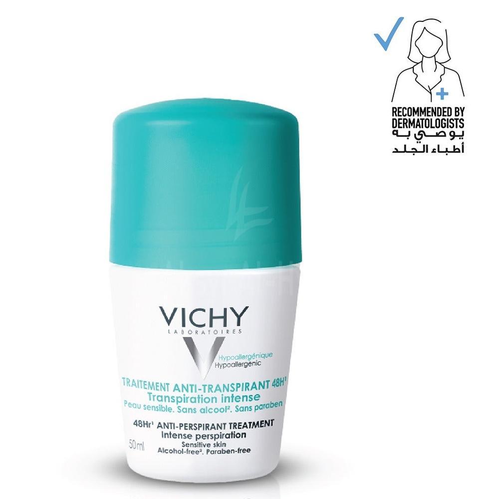 VICHY DEO.ROLL-ON ANTI-TRANS.SENS.48H 50ML(FM003429)GREEN TOP 1