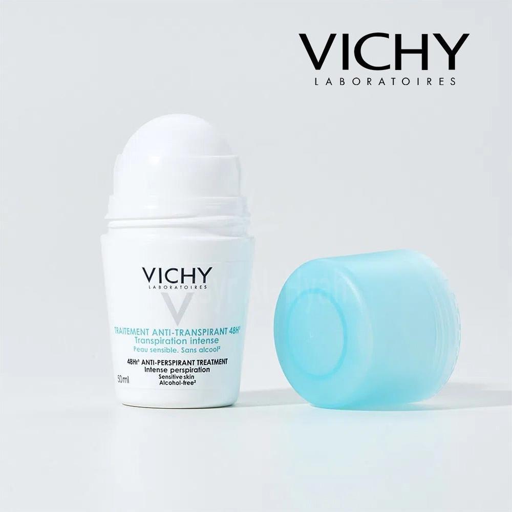 VICHY DEO.ROLL-ON ANTI-TRANS.SENS.48H 50ML(FM003429)GREEN TOP 4