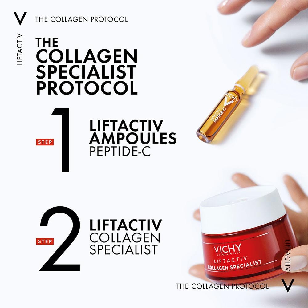 VICHY LIFT ACTIV COLLAGEN DAY CREAM 50ML #FM0022488 5