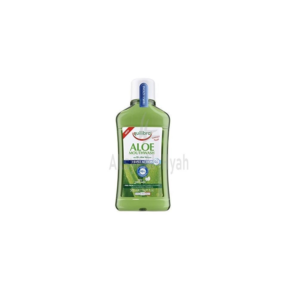 EQUILIBRA ALOE GEL TRIPLE ACTION MOUTH WASH 500ML