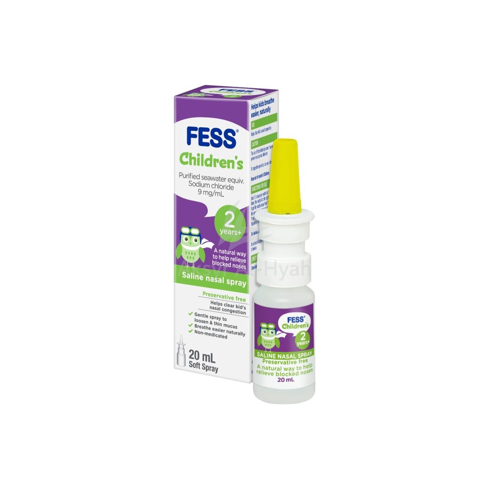 FESS CHILDREN'S SALINE NASAL SPRAY 20ML