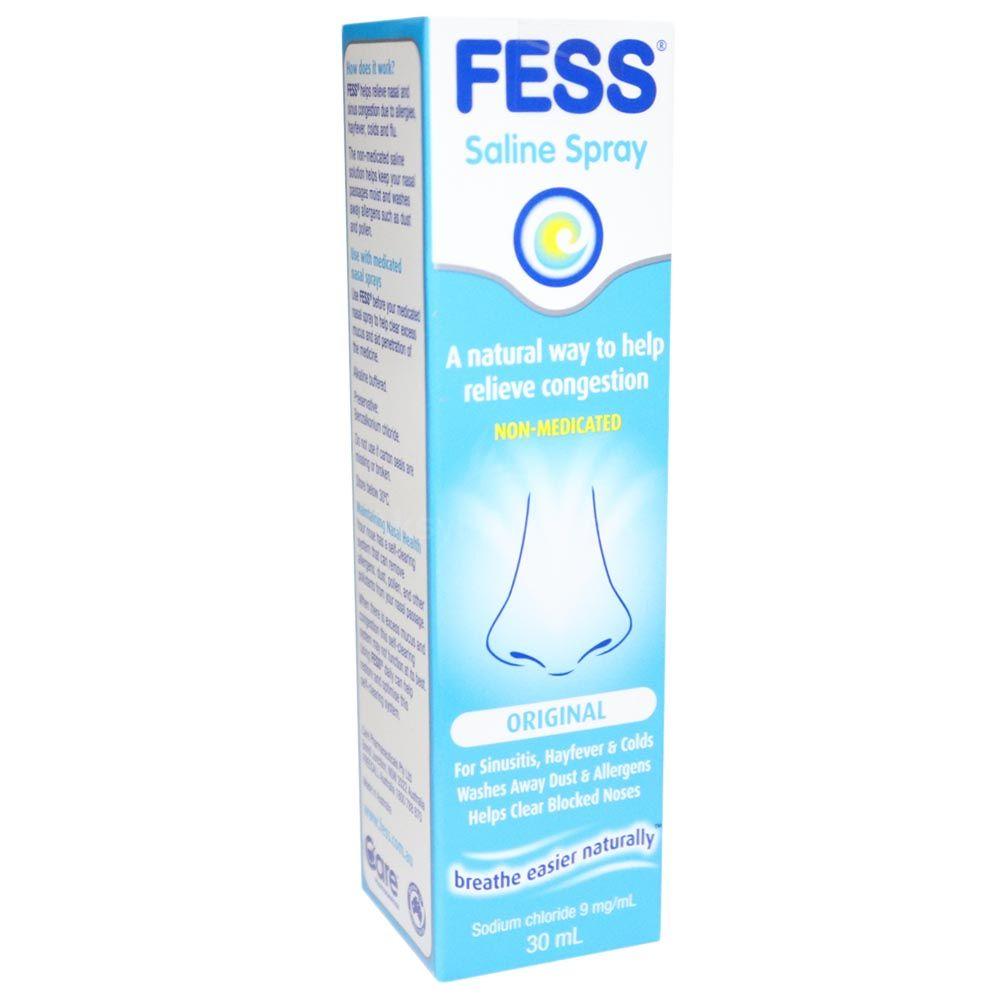 FESS SALINE NASAL SPRAY BLUE 30ML