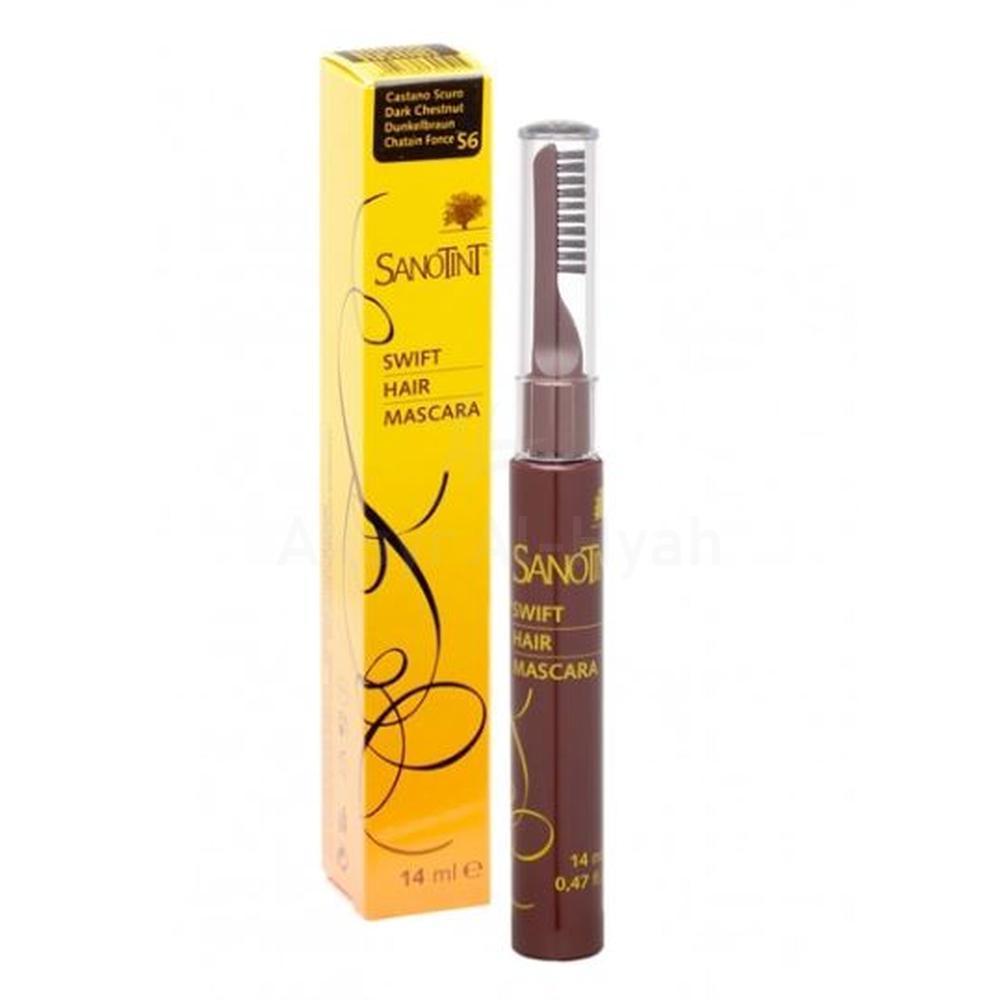 SANOTINT SWIST HAIR MASCARA DARK (S6)14ML #80086