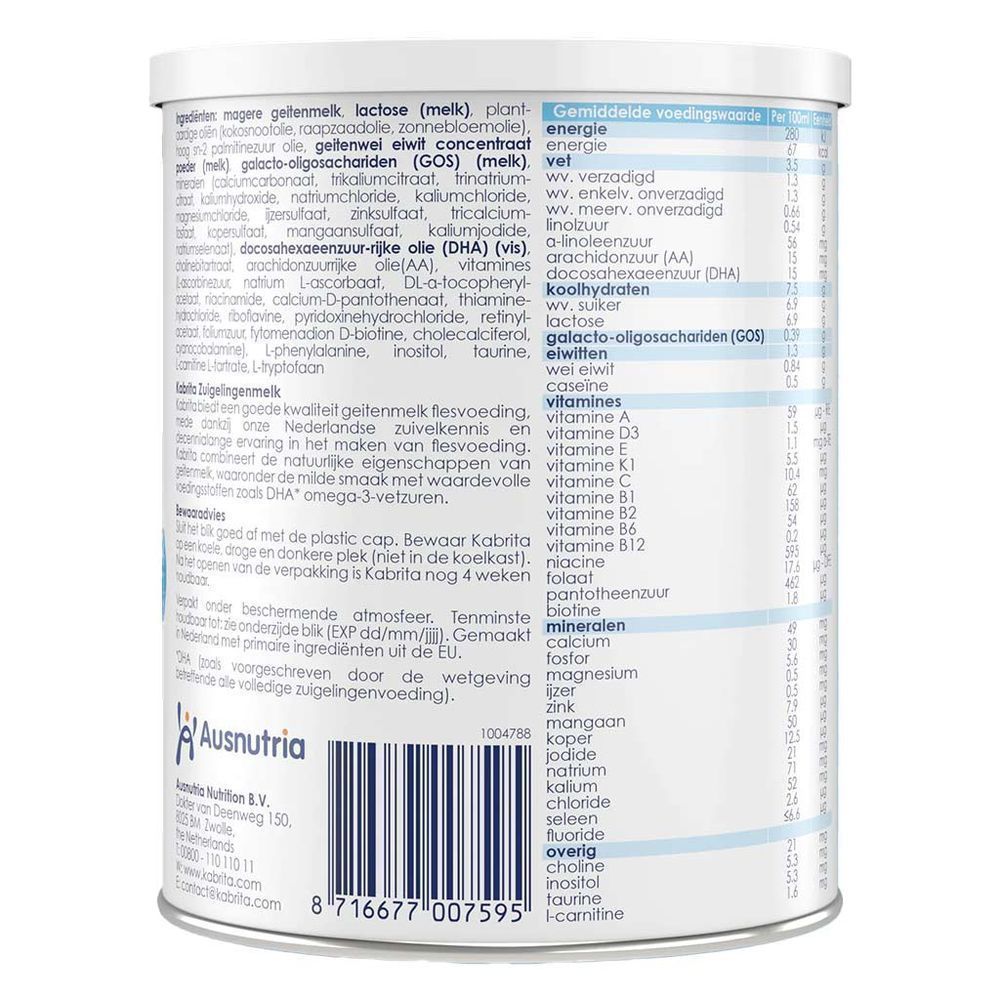 KABRITA GOLD GOAT MILK 1 400GM(0-6) 1