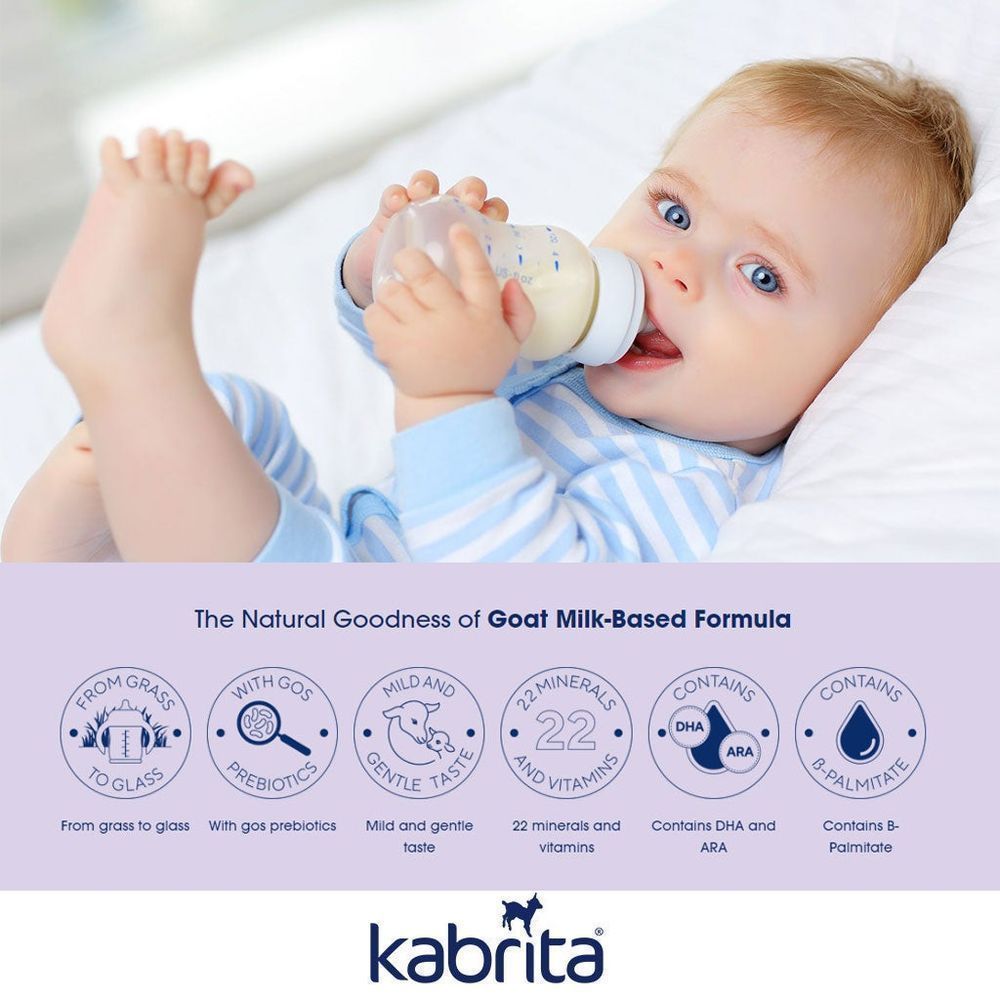 KABRITA GOLD GOAT MILK 1 400GM(0-6) 2