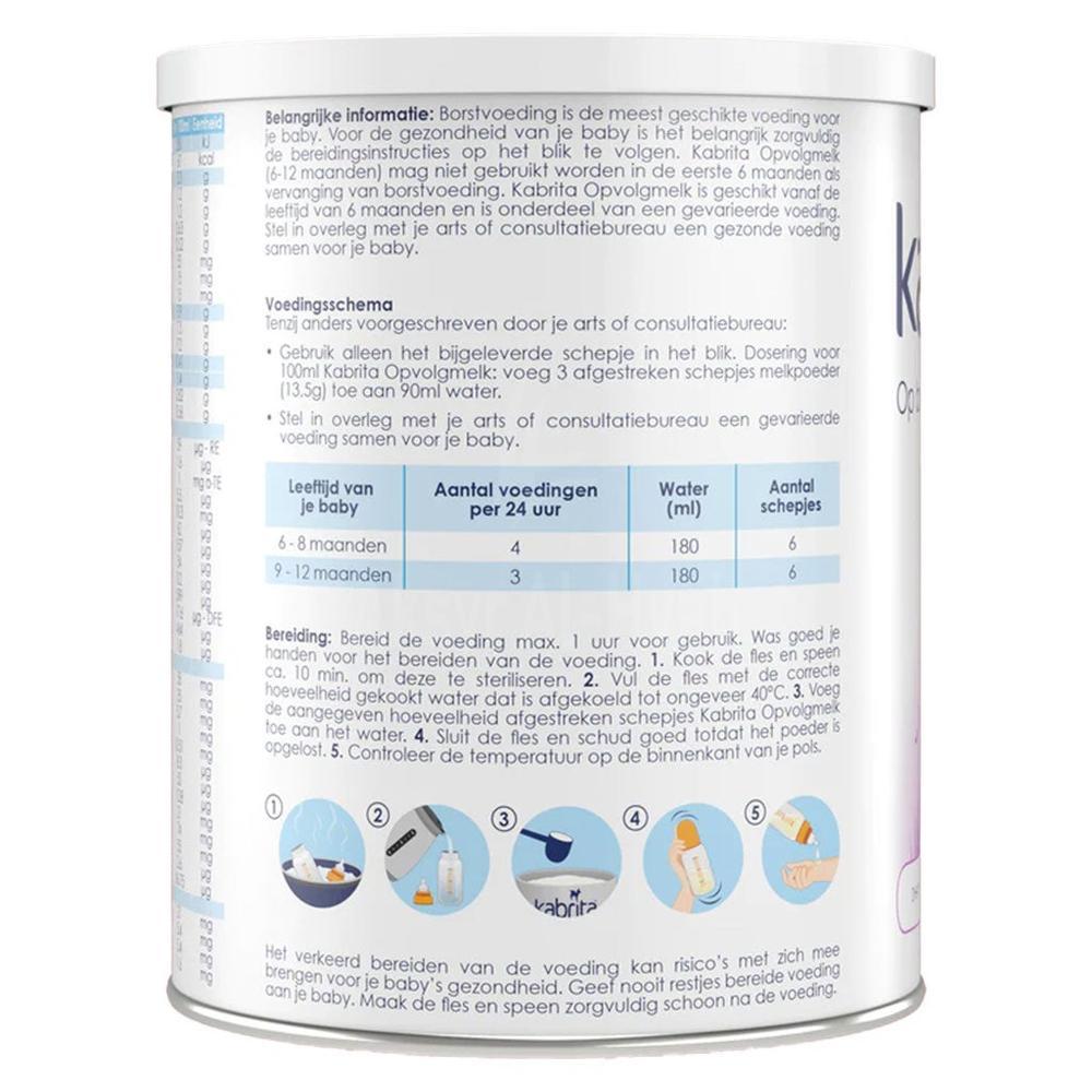 KABRITA GOLD GOAT MILK 2 400GM(6-12) 1