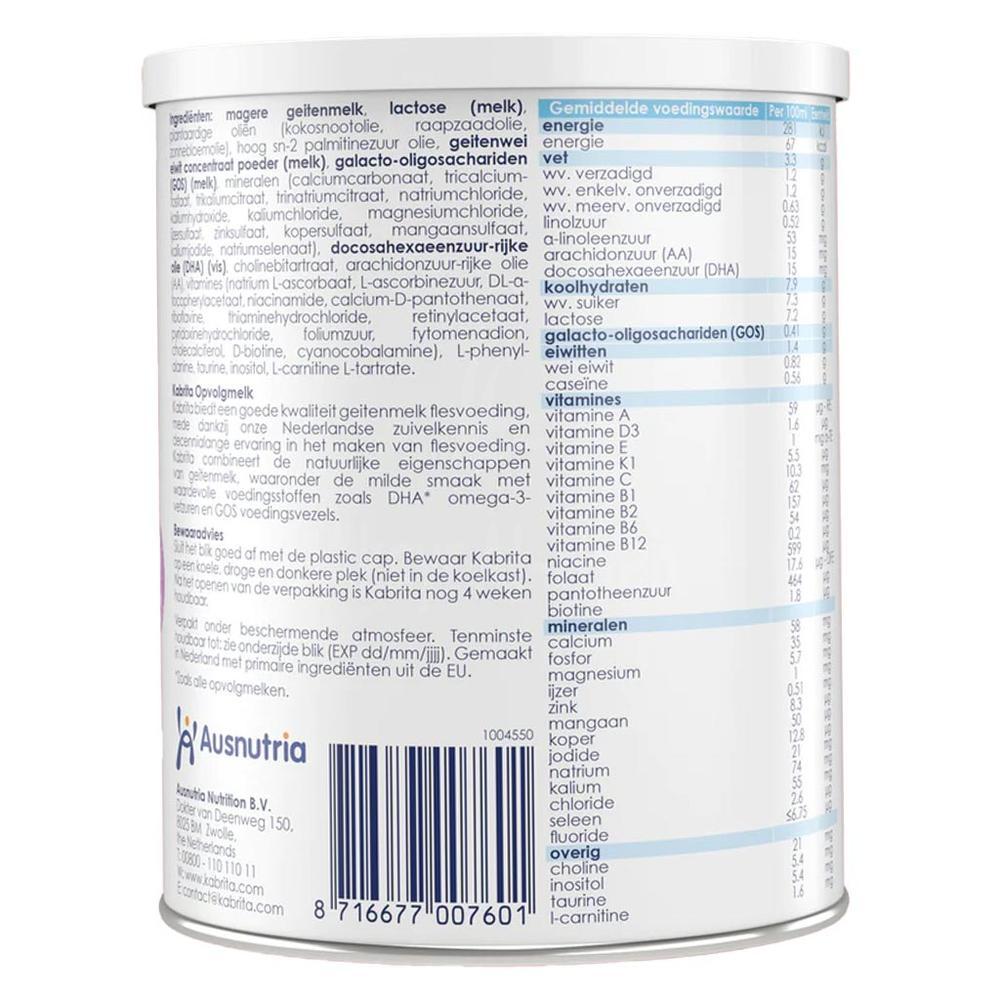 KABRITA GOLD GOAT MILK 2 400GM(6-12) 2