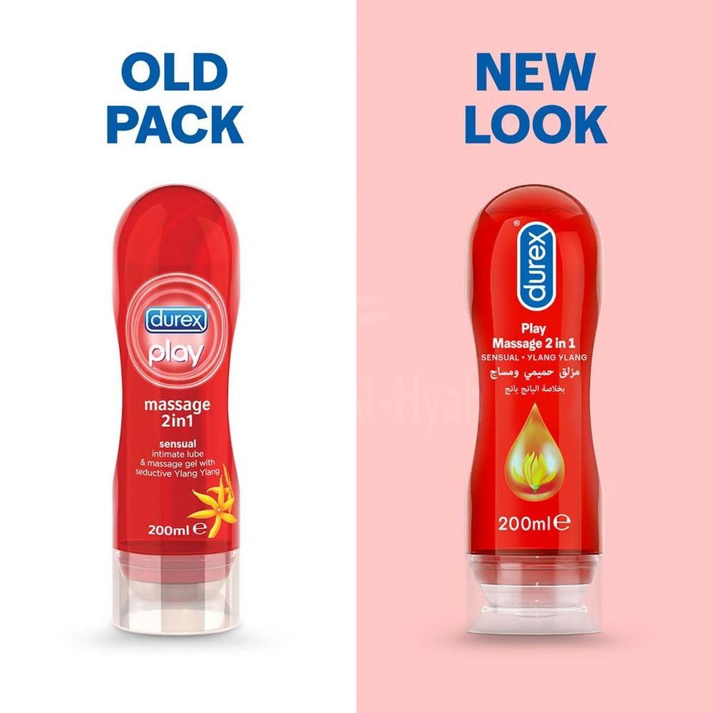 DUREX PLAY 2 IN 1 MASSAGE SENSUAL 200ML #6000