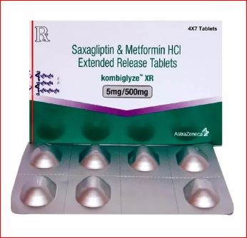 KOMBIGLYZE XR 5/500MG TABLETS 30'S 1