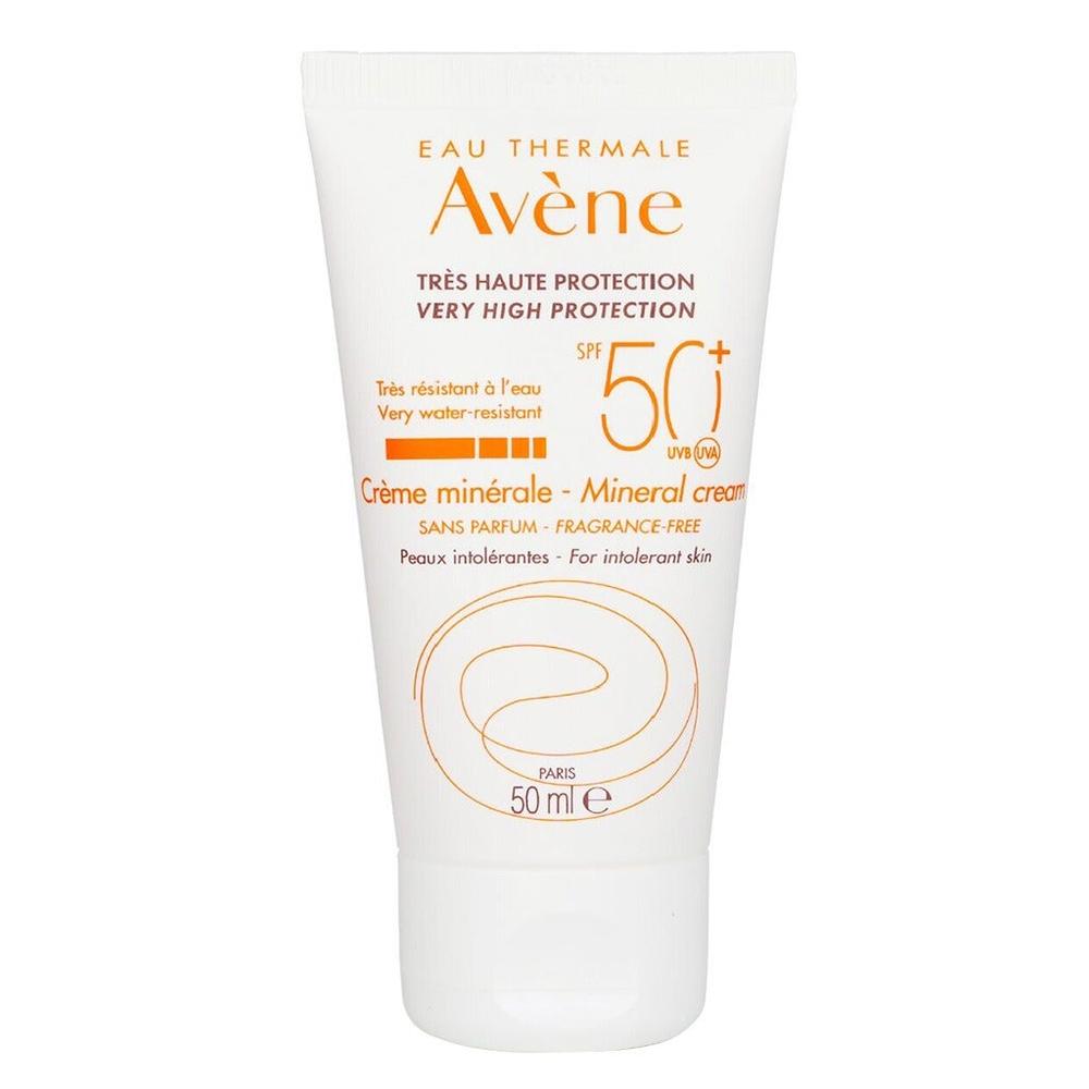 AVENE SPF50 MINERAL WHITE CREAM 50ML#555370