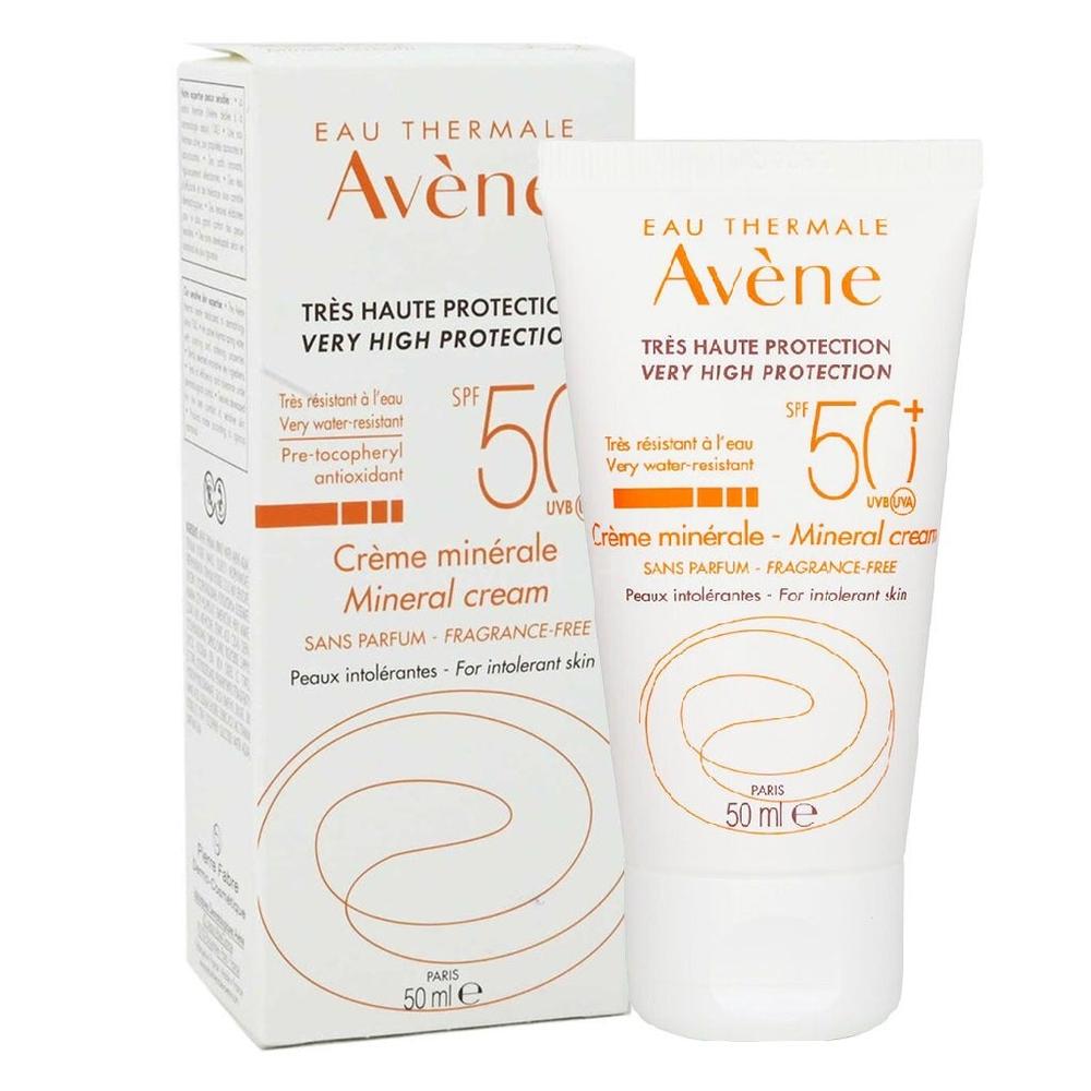 AVENE SPF50 MINERAL WHITE CREAM 50ML#555370 1