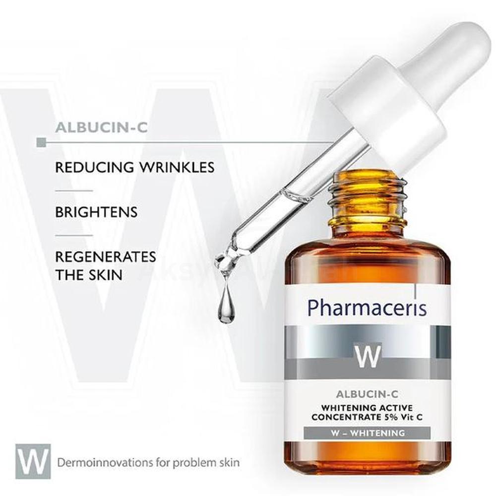 PH.ERIS ALBUCIN-C WHITENING CONCENTRATE 5% VIT.C SERUM 30ML #10040 4