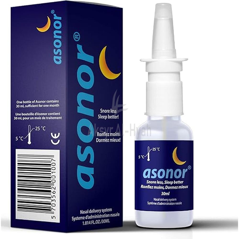 ASONOR SNORE LESS NASAL SPRAY 30ML