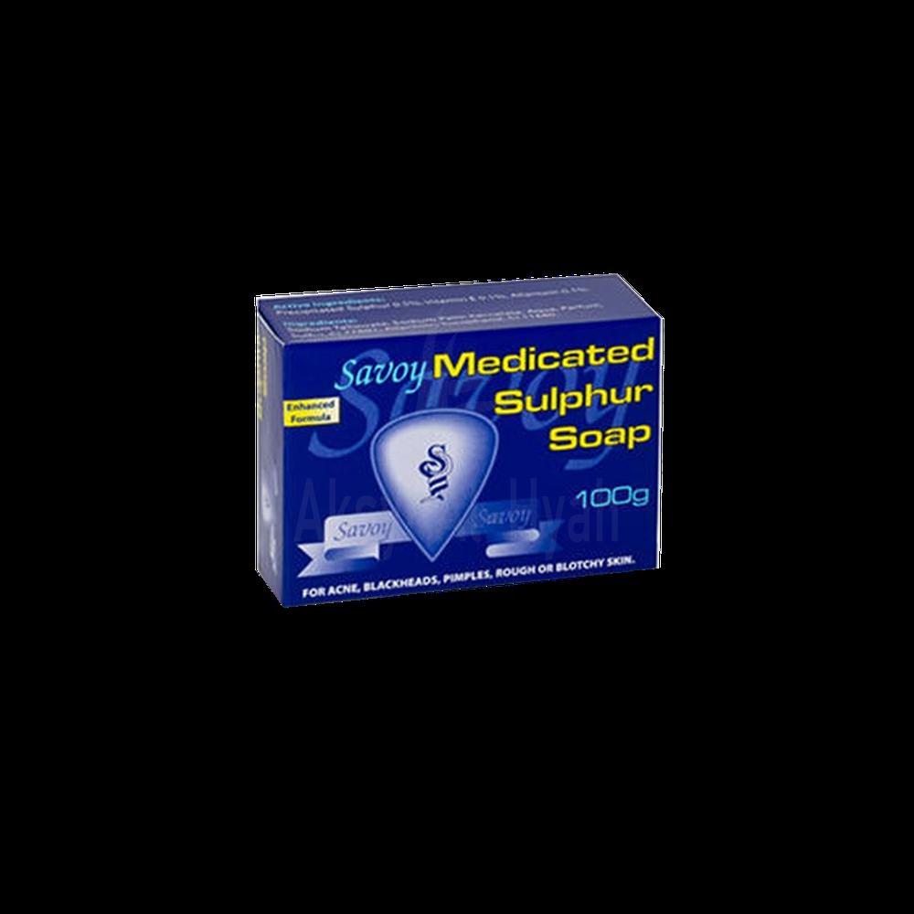 SAVOY SULPHUR SOAP 100GM