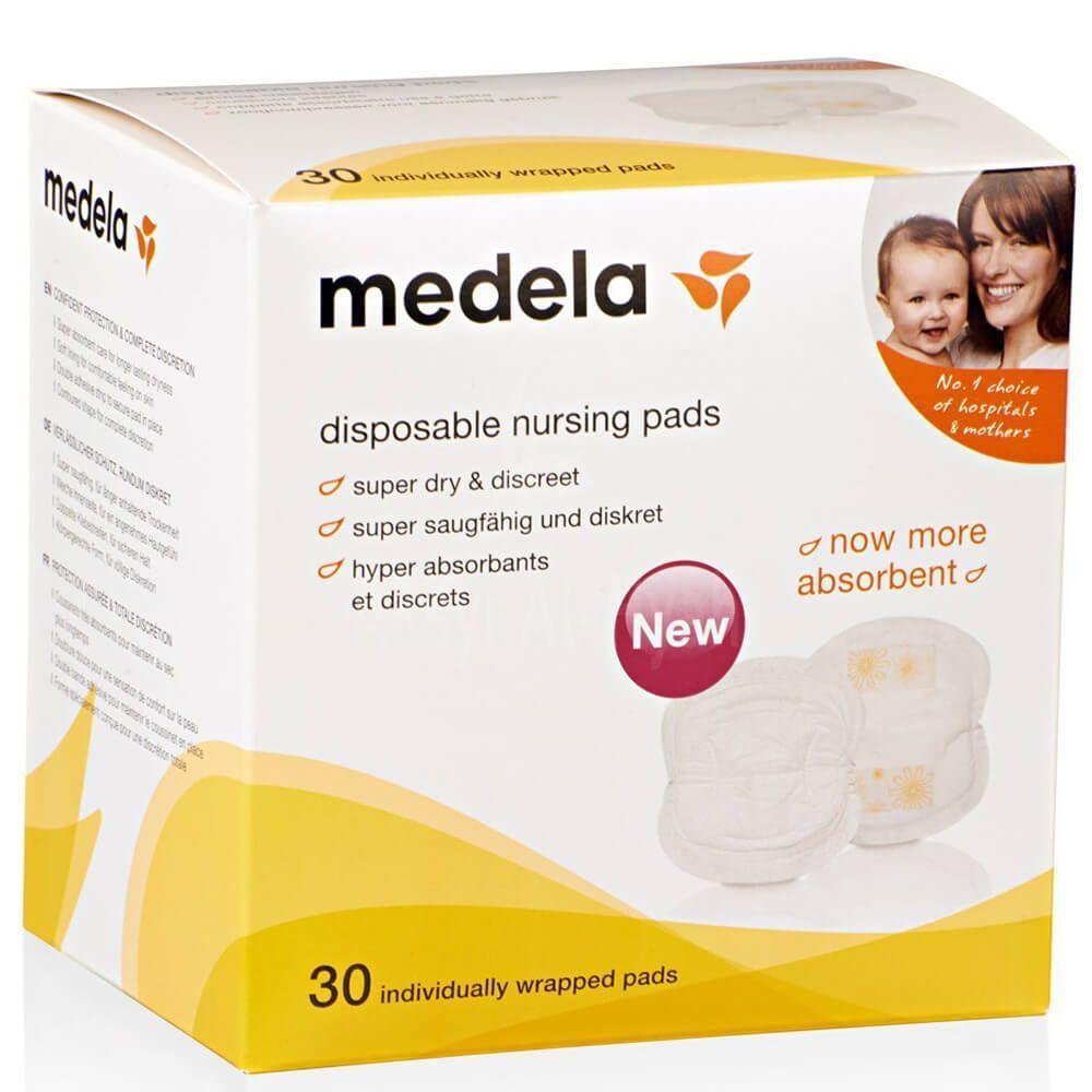 MEDELA DISPOSABLE NURSING PADS 30'S #14456