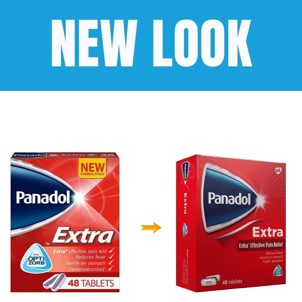 PANADOL EXTRA OPTI ZORB TAB 48'S