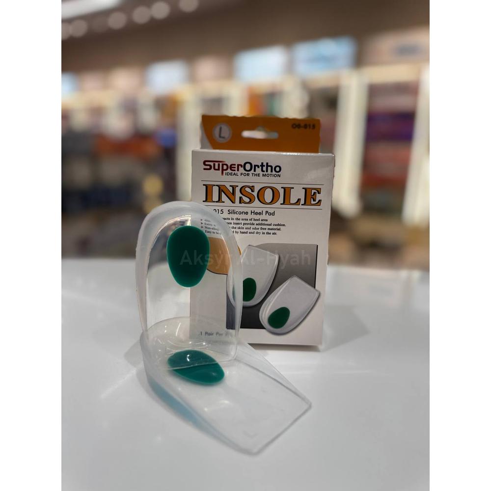 SO SILICONE HEEL PAD(L)00-015 1
