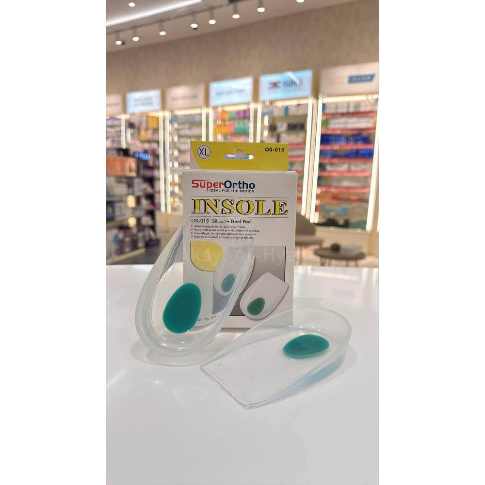 SO SILICONE HEEL PAD(XL)00-015 1