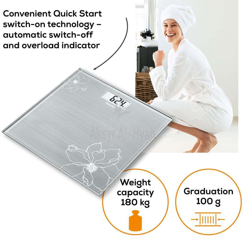 BEURER [GS 10] DIGITAL SCALE GLASS 3