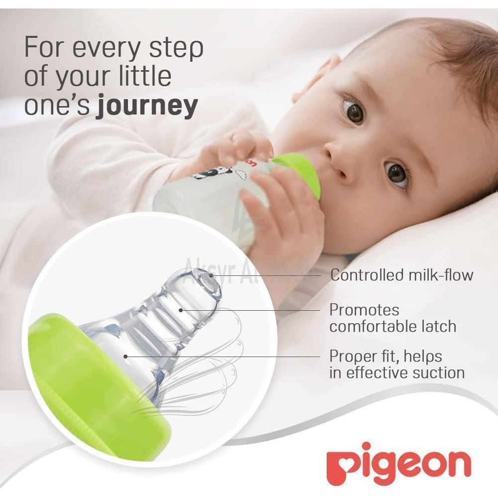 Pigeon Slim Neck Animal Decorated Bottle 120 mL 00415 2
