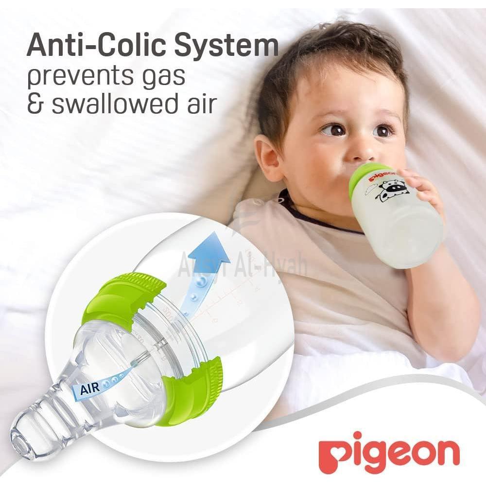 Pigeon Slim Neck Animal Decorated Bottle 120 mL 00415 3