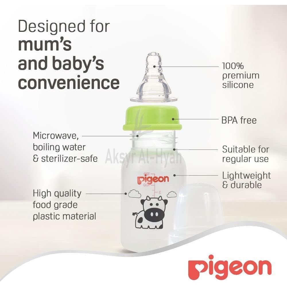 Pigeon Slim Neck Animal Decorated Bottle 120 mL 00415 4