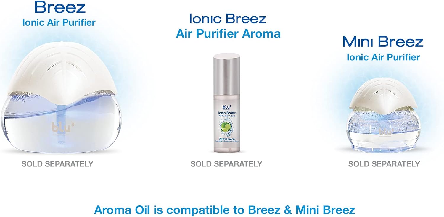 BLU IONIC BREEZ AIR PURIFIER AROMA ZESTY LEMON 100ML 1