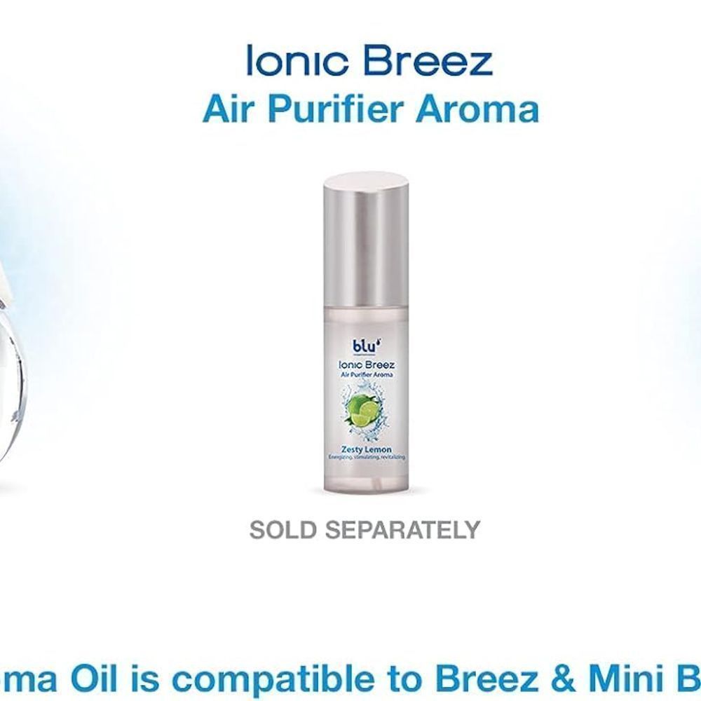BLU IONIC BREEZ AIR PURIFIER AROMA ZESTY LEMON 100ML 4