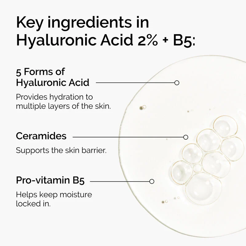 THE ORDINARY HYALURONIC ACID + B6 SERUM 30ML 3