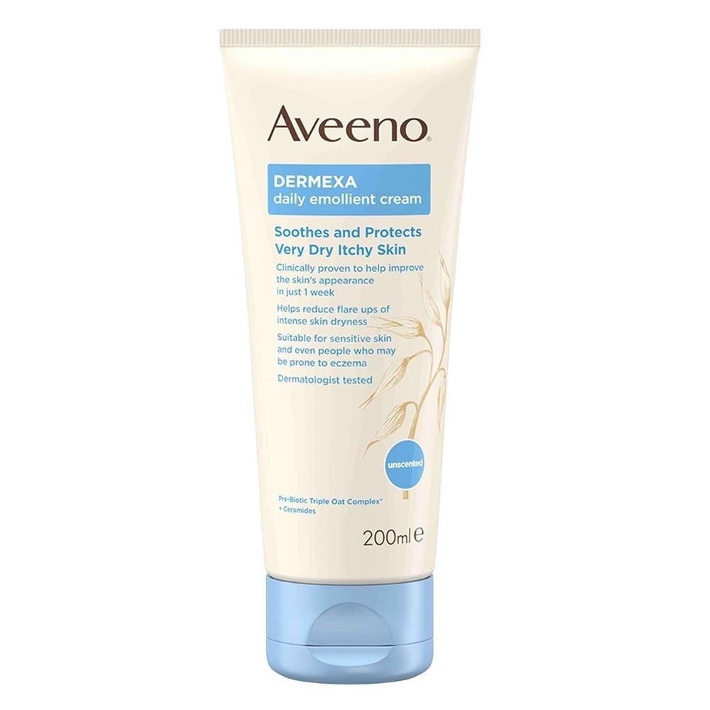 AVEENO DERMEXA SOOTHING  EMOLI CREAM 200ML #R008