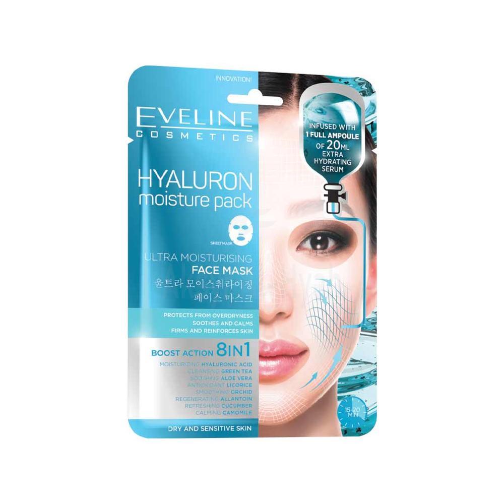 EVELINE HYALURON MOISTURIZING FACE MASK#8170