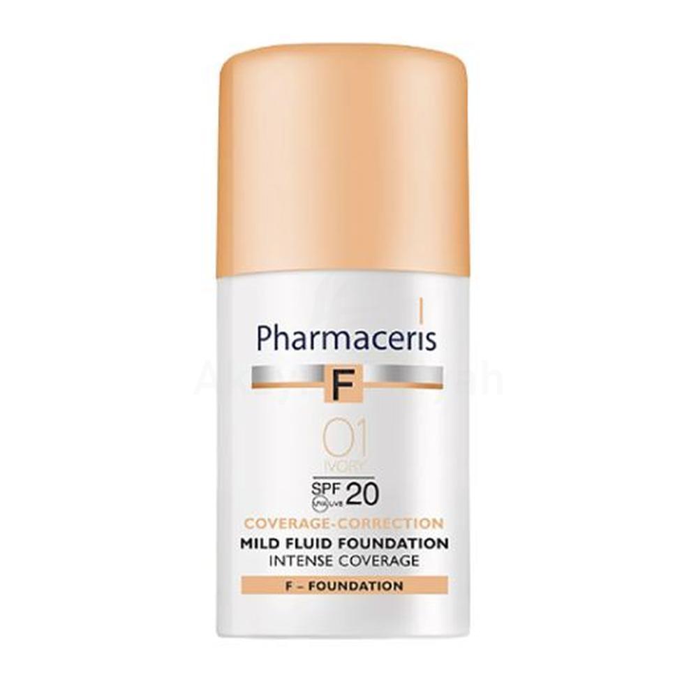 PH.ERIS MILD FLUID FOUNDATION SPF 20 IVORY CREAM 30ML #10049
