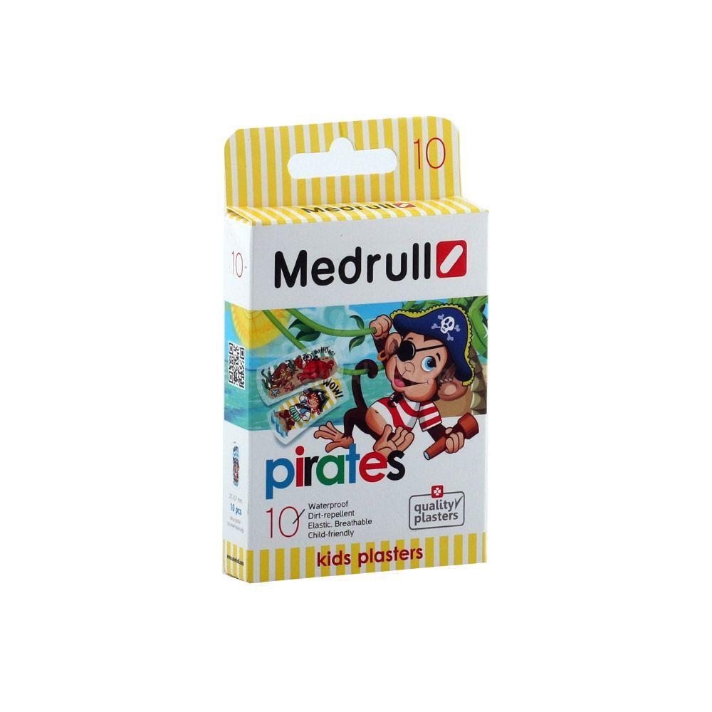 MEDRULL PIRATES KIDS PLASTER 10'S