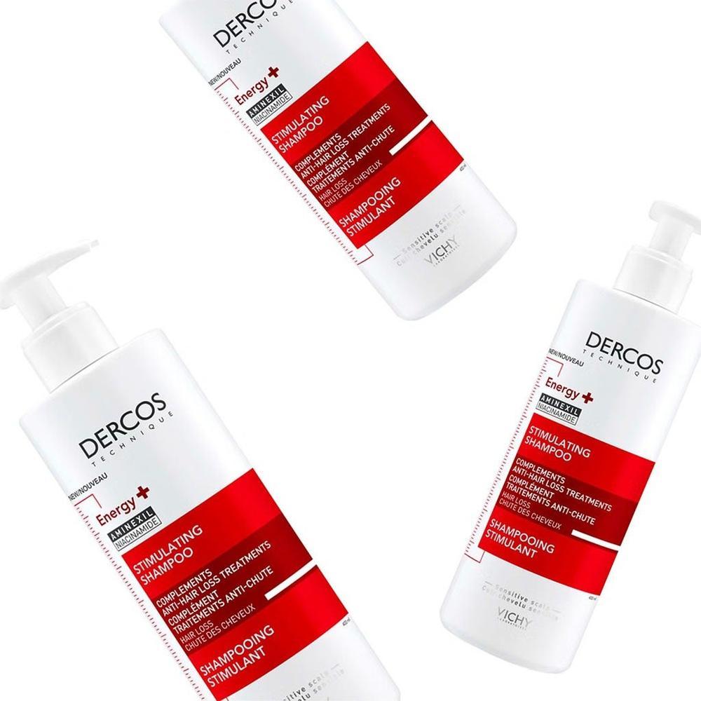 VICHY DERCOS ENERGISING AMINEXIL SHAMPOO 400ML(FM019496)) 2