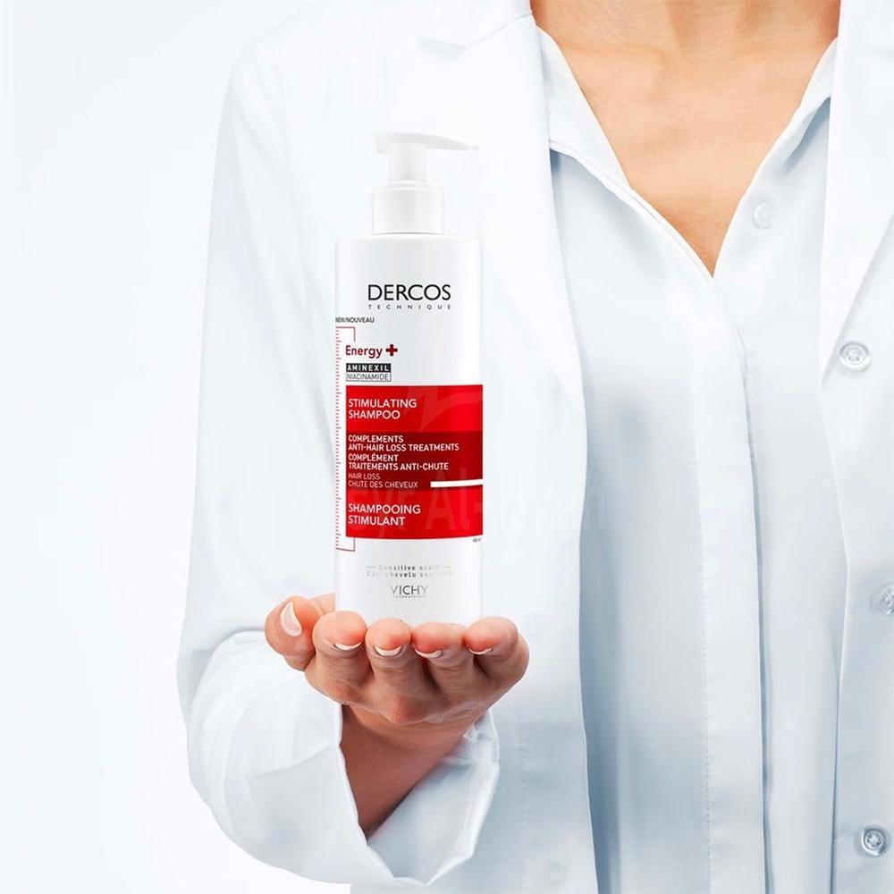 VICHY DERCOS ENERGISING AMINEXIL SHAMPOO 400ML(FM019496)) 3