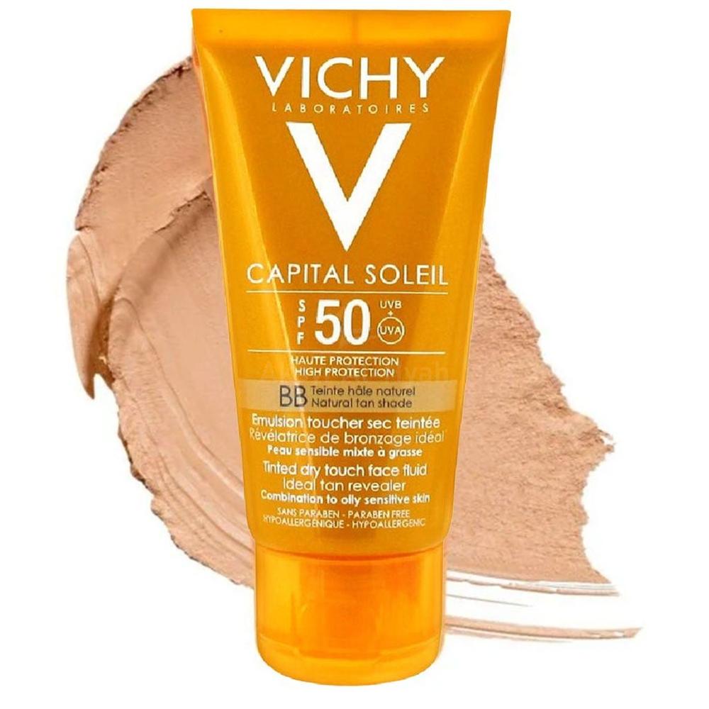 VICHY IDEAL SOLEIL SPF 50+ BB TINTED FACE FLUID 50ML(FM014788) 1