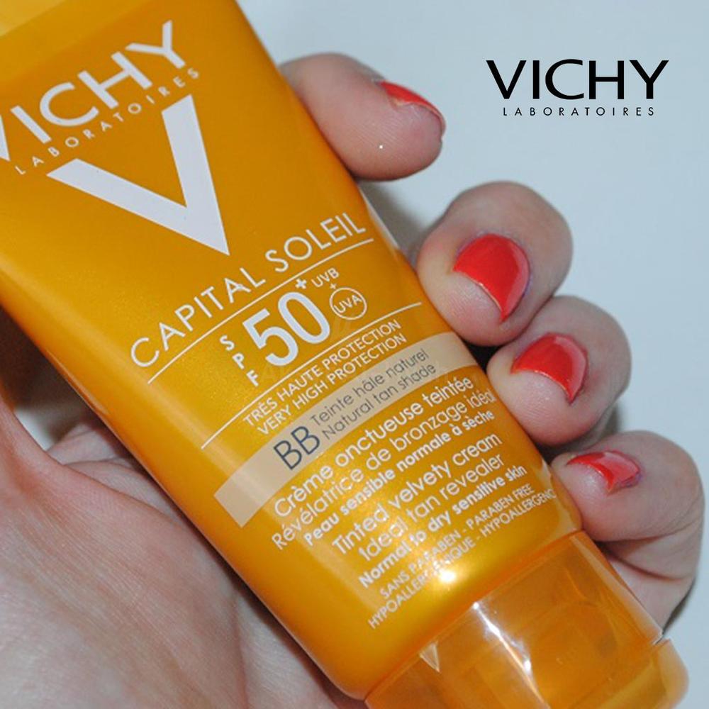 VICHY IDEAL SOLEIL SPF 50+ BB TINTED FACE FLUID 50ML(FM014788) 2