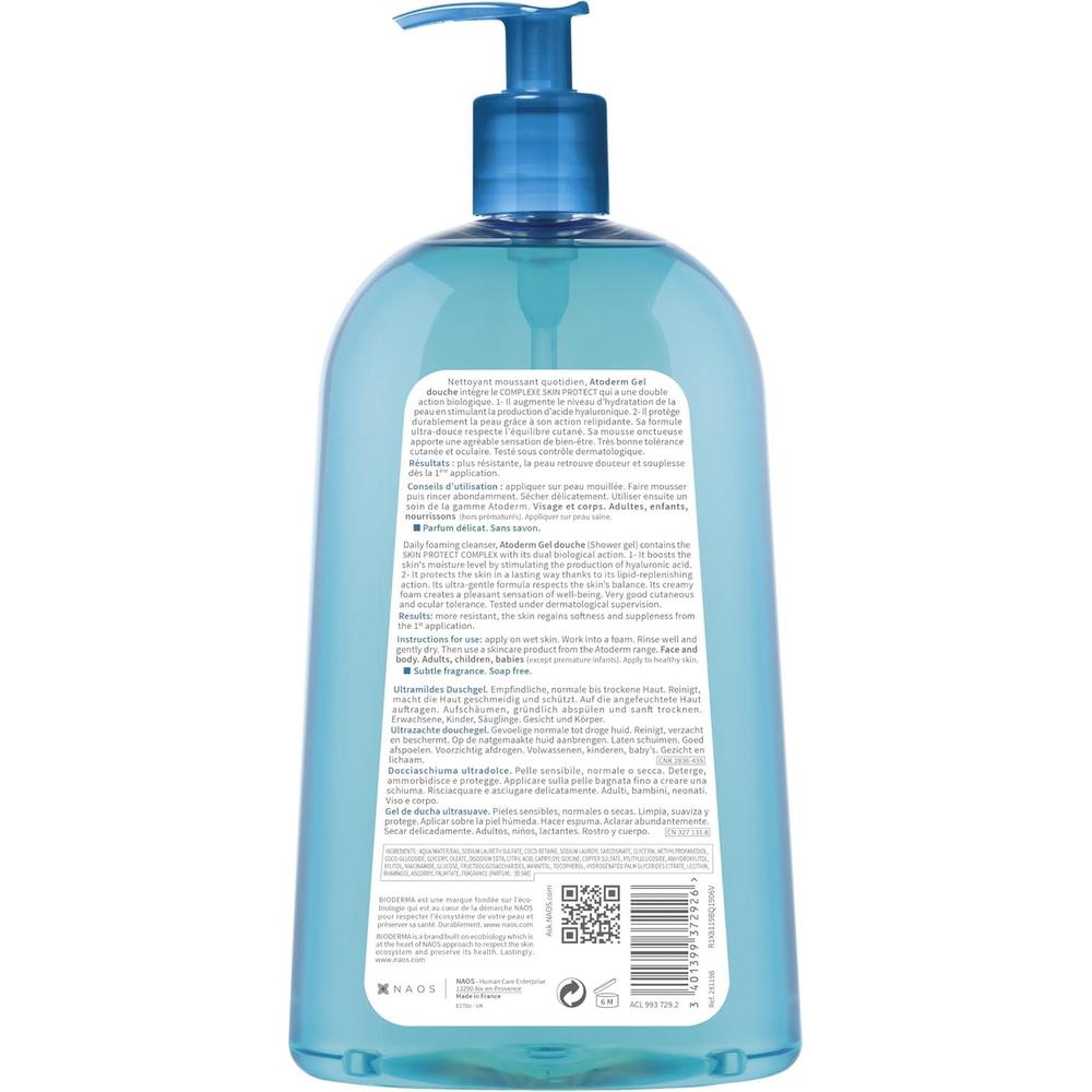 BIODERMA ATODERM SHOWER GEL 1LTR #BIO7 1