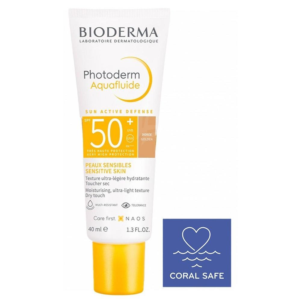 BIODERMA PH.DERM MAX SPF 50+ AQUAFLUID TINT DOREE GOLD CREAM 40ML #BIO47 3