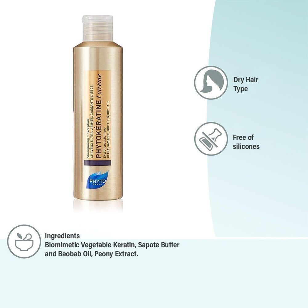 PHYTO PHYTOKERATINE EXTREME SHAMPOO 200ML 1