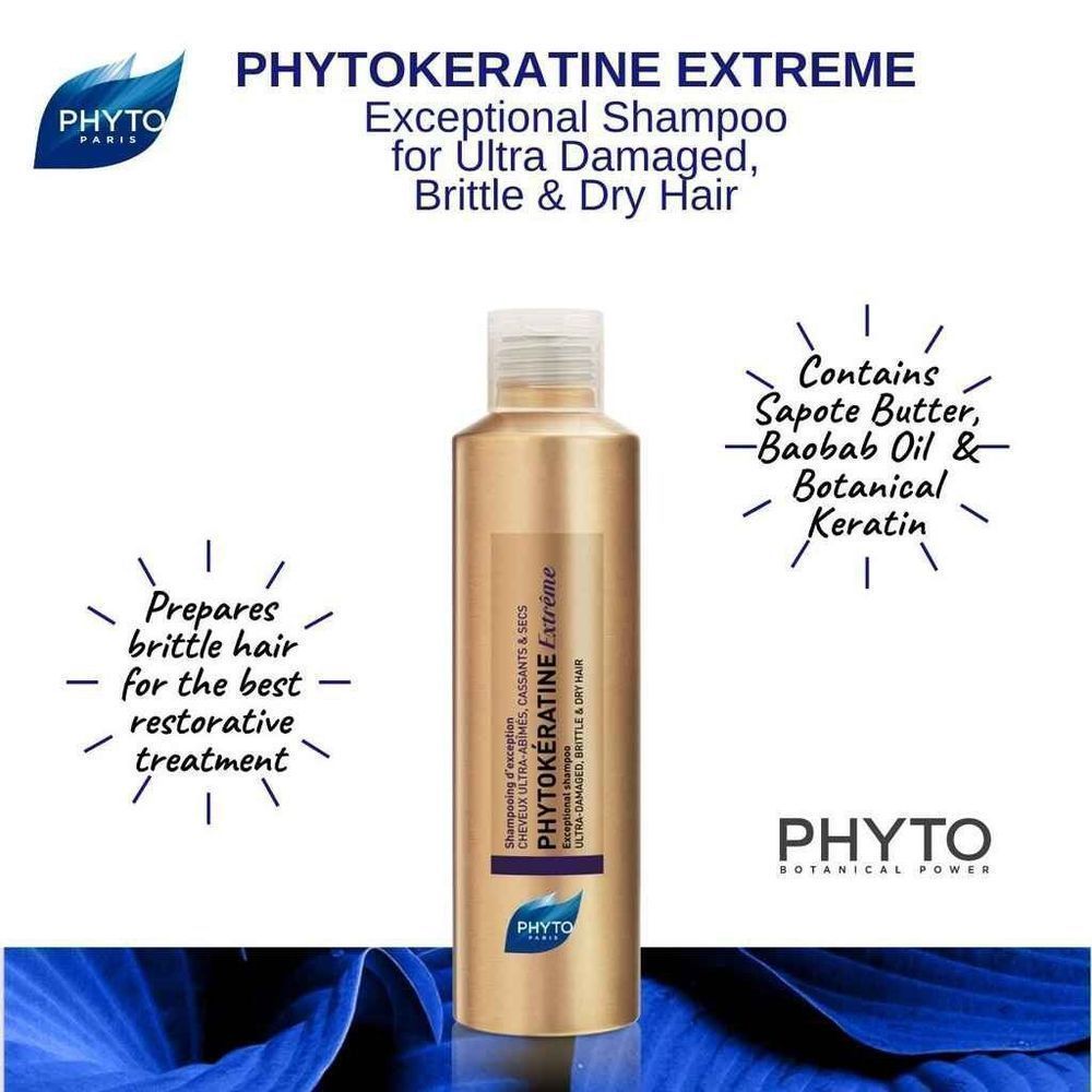 PHYTO PHYTOKERATINE EXTREME SHAMPOO 200ML 3